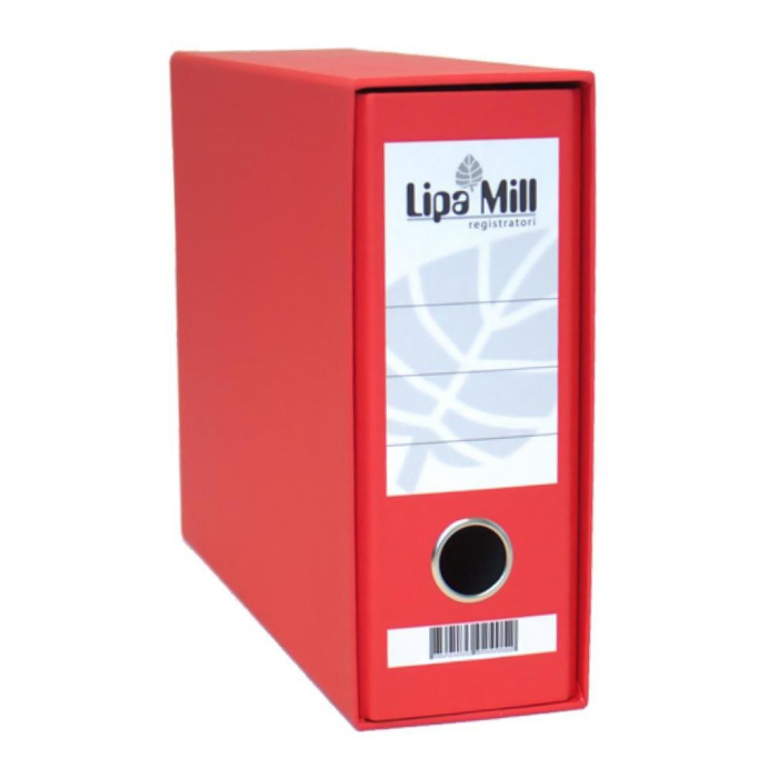 Registrator A5 &scaron;irok 8 cm z ovojem LIPA MILL