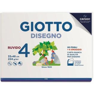 Skicirka risalni blok 24 listni 33x48 cm 224 g grobi listi GIOTTO CANSON