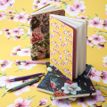 Rokovnik A5 na pike 192 listov 80 g CEDON YELLOW BLOSSOMS 2031477