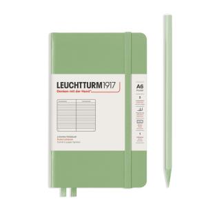 Rokovnik A6 črtni  trde platnice 185 strani 80 g LEUCHTTURM