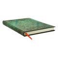 Rokovnik trde platnice brezčrtni skicirka 13x18 cm PAPERBLANKS EMERALD FLOWER NATURE'S GRACE PB1316-8