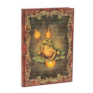 Rokovnik trde platnice črtni 13x18 cm PAPRBLANKS THE BROTHERS GRIMM FROG PRINCE FAIRY TALE COLLECTION PB9784-6