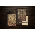 Rokovnik trde platnice črtni 13x18 cm PAPERBLANKS THE CHANIN RISE NEW YORK ART DECO PB9604-7