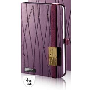 Rokovnik črtni s Swarovski kristali z USB SPARKLING LANYBOOK