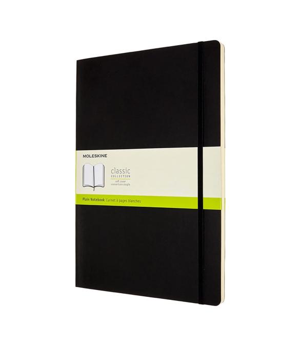 Rokovnik brezčrtni A4 črn MOLESKINE M-602862