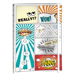Rokovnik na pike A5 72 listov 120 g ONLINE COMIC STYLE POP ART STRIP 16983