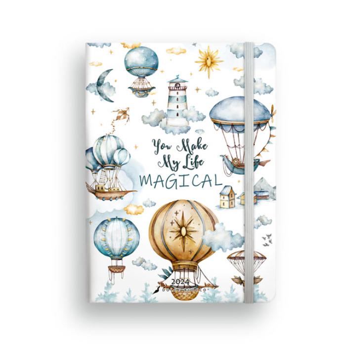 Rokovnik na pike A5 baloni DOLCE BLOCCO YOU MAKE MY LIFE MAGICAL 20585