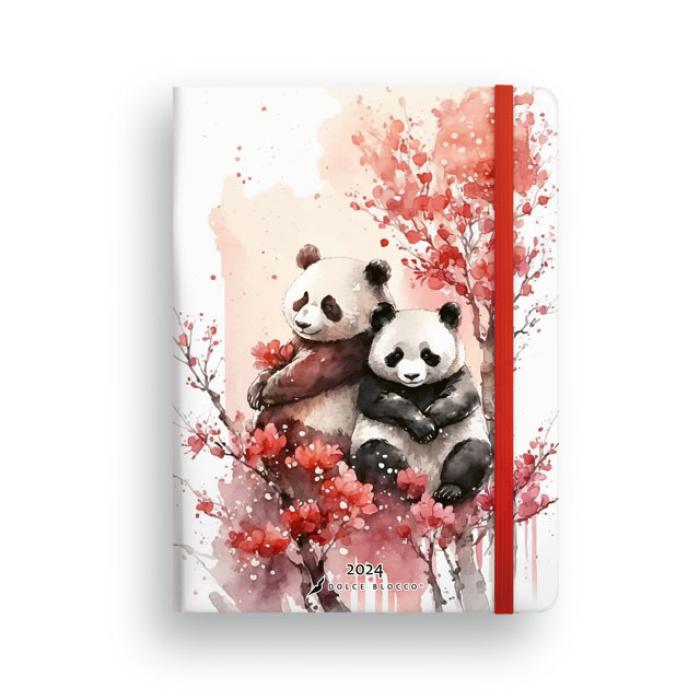 Rokovnik na pike A5 DOLCE BLOCCO PANDA 20587