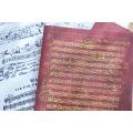 Rokovnik zvezek A5 na pike PAPERBLANKS FLEXIS MOZART MUSIC NOTE CB1465-3