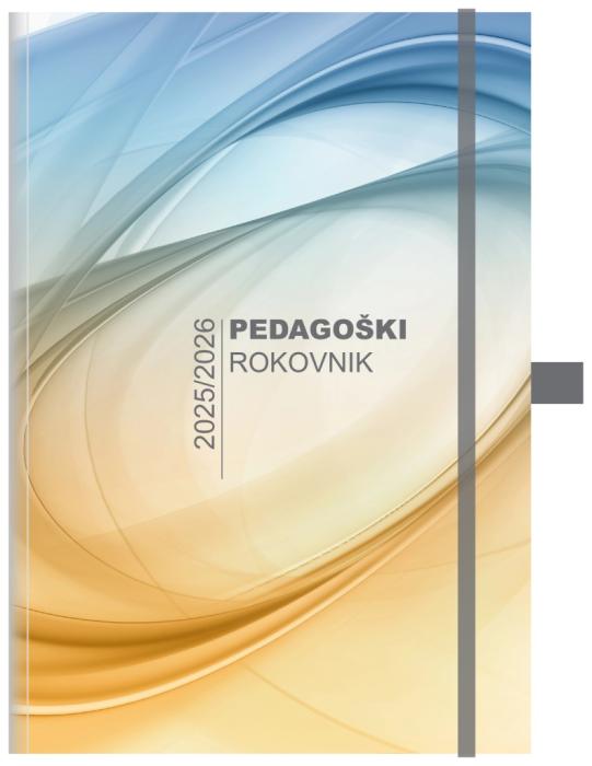 Rokovnik planer dnevnik pedagoški za učitelje 2025/2026 A5 z redovalnico
