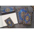 Rokovnik trde platnice črtni 23,5x18 cm PAPERBLANKS SILK SKY GUIDING STAR PB1347-2
