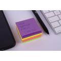 Samolepilni lističi v bloku 51x51 mm 250 listov 5 neon barv APLI MINI FUNNY NOTES 11596  