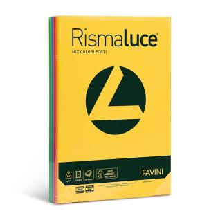 &Scaron;eleshamer papir A4 200 g 125 listov FAVINI RISMALUCE INTENZIV MIX