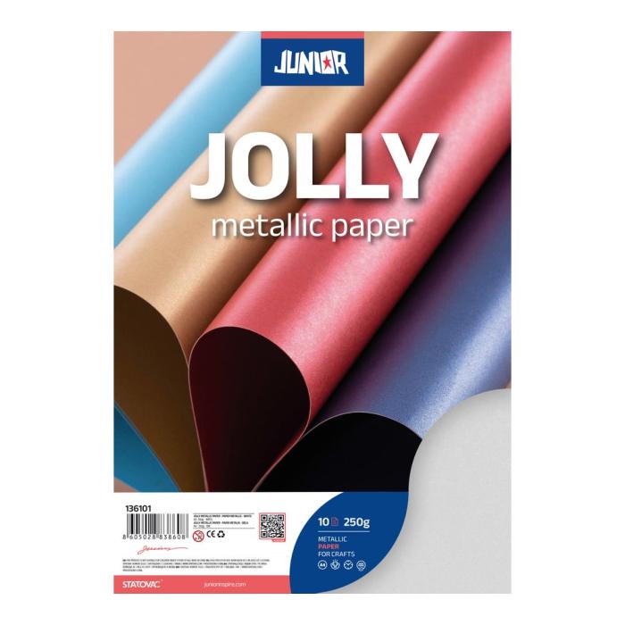 Šeleshamer papir metalni A4 250 g JOLLY