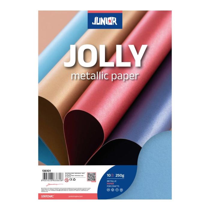 &Scaron;eleshamer papir metalni A4 250 g JOLLY