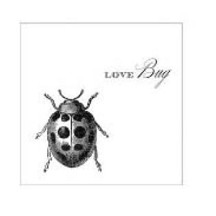 SERVIETE 25x25 cm PPD PIKAPOLONICA LOVE BUD FSC 1251929