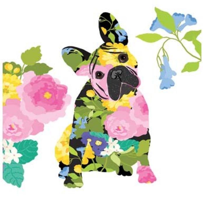 Serviete 33x33 cm PPD PES FRANCOSKI BULDOG BRIGITTE 1332423