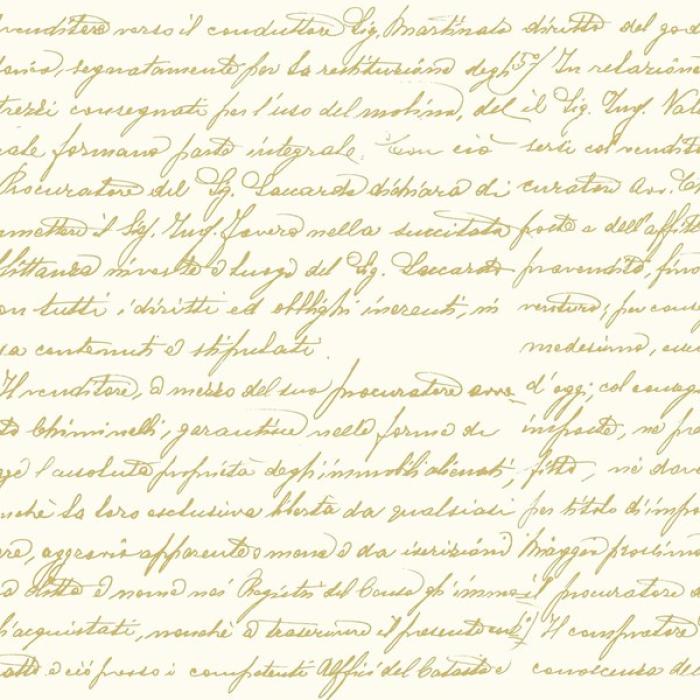 Serviete 33x33 cm PPD PISAVA SCRITTURA ORO 1333163