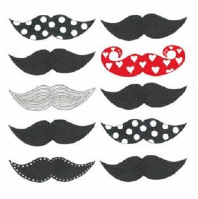 Serviete 33x33 cm PPD LES MOUSTACHES BRKI 1331950
