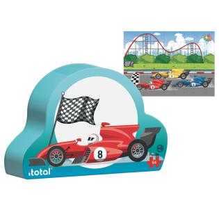 Sestavljanka otro&scaron;ka puzli 49 kosov 5+ dirkalni avto 45,5x31,5 cm CARS FORMULA XL2273