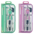 Šestilo z ravnilom QUICK ARDA PASTEL set 5/1 CO3PAS/CO3ESP