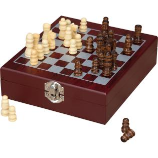 &Scaron;ah igra in vinski darilni set s pripomočki 8403701