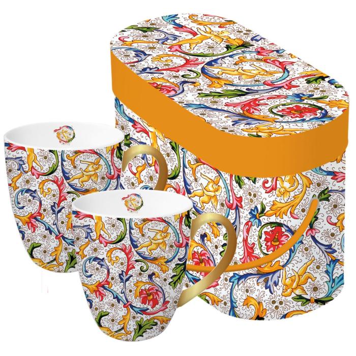 Skodelica darilni set porcelan 0,35L PPD FIORENTINA GOLD 2/1 603457