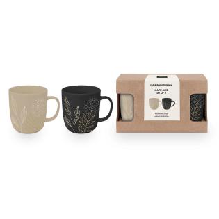 Skodelica keramična darilni set 0,4L PPD MEADOW 2/1 DUO162502503