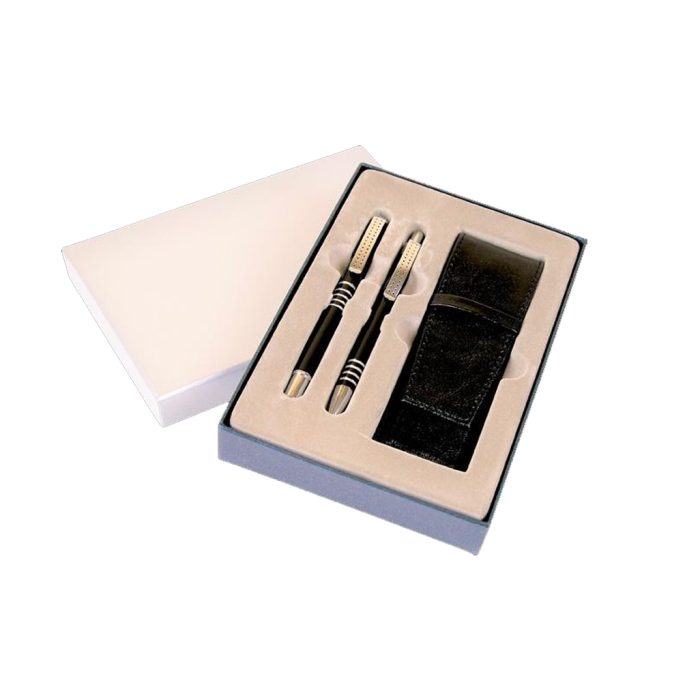 Set darilni nalivno pero in kemični svinčnik ter etui CRESCO LOTUS