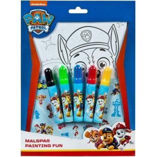 Set pobarvanka z nalepkami in flomastri tačke na patrulji PAW PATROL PPAT0223