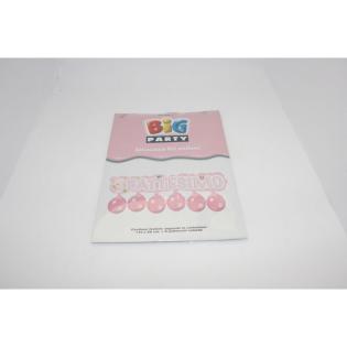Set za krst baloni in vo&scaron;čilo 110x26 BATTESIMO BIG PARTY 60198