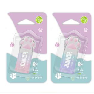 &Scaron;ilček z radirko JUNIOR PASTEL PAW SHARPENER 130038