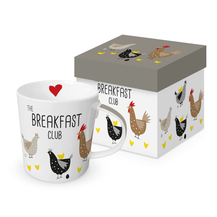 Skodelica keramična koko&scaron;ke 0,4L PPD BREAKFAST CLUB 604339