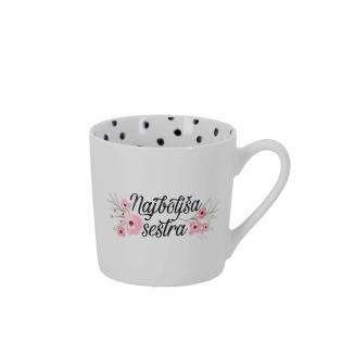 Skodelica porcelan 400 ml HOME COLLECTION NAJBOLJ&Scaron;A SESTRA