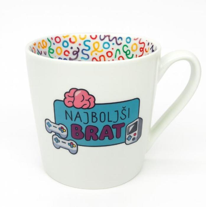 Skodelica porcelan 400 ml HOME COLLECTION NAJBOLJ&Scaron;I BRAT