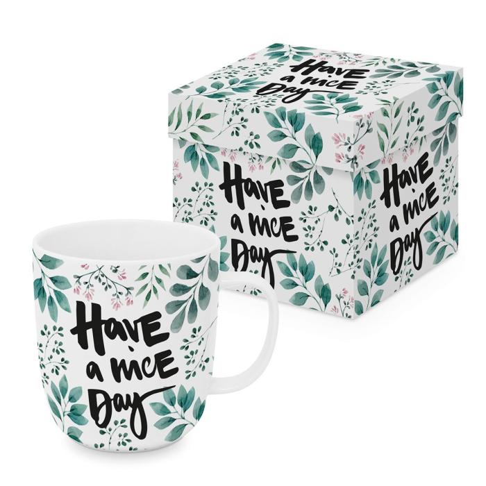Skodelica porcelan 0,35L PPD HAVE A NICE DAY 604500