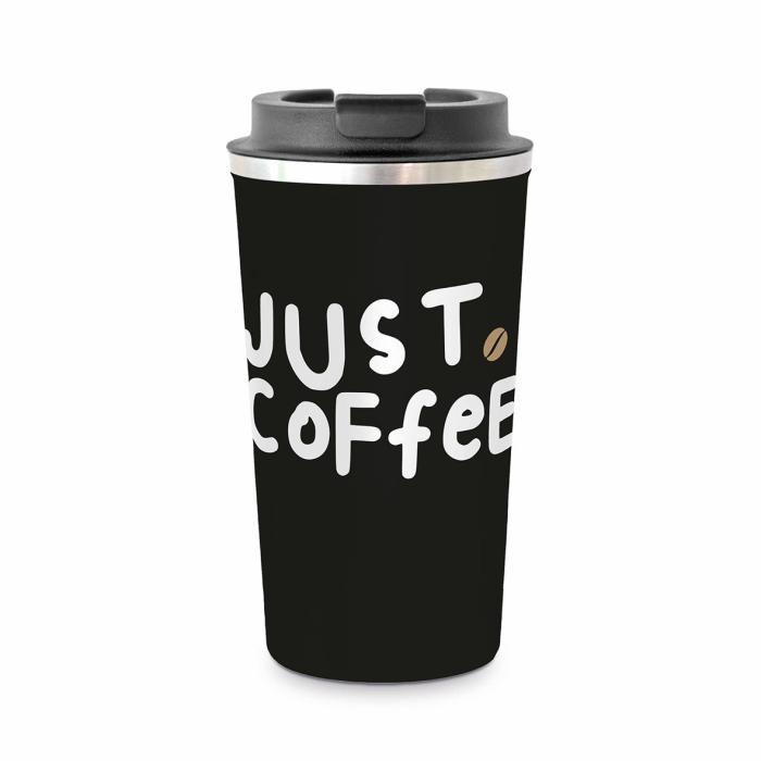Skodelica termo nerjaveče jeklo to go 0,45L PPD JUST COFFEE 181403078