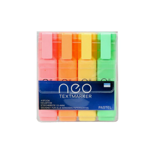 Marker signir označevalec teksta pastel TIPTOP OFFICE set 4/1 404205