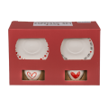 Skodelica za espresso porcelan darilni set SRČEK HEARTS LOVE 78/8427