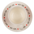 Skodelica za espresso porcelan darilni set SRČEK HEARTS LOVE 78/8427