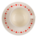 Skodelica za espresso porcelan darilni set SRČEK HEARTS LOVE 78/8427