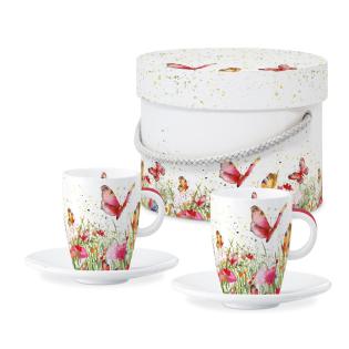 Set skodelic za espresso porcelan darilni PPD FLOWERFIELD 162900359 set 2/1