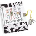 Spominska knjiga 80 strani 13x18 cm LEBEZ FASHION GIRLS 80885