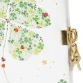 Spominska knjiga s ključavnico 17x17 cm DETELJICA LUCKY CLOVER GOLDBUCH TURNOWSKY 44 423