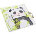 Spominska knjiga s ključavnico 17x17 cm PANDA GOLDBUCH TURNOWSKY 44 393