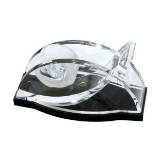 Stojalo podajalec za lepilni trak akrilni WEDO 15,1x6,9x8,3 cm 