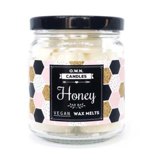 Sveča dišeči voski MED HONEY O.W.N. CANDLES set 18/1
