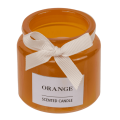 Sveča di&scaron;eča z lesenim pokrovom 6x5,5 cm SCENTED CANDLE 153324