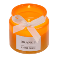 Sveča di&scaron;eča z lesenim pokrovom 6x5,5 cm SCENTED CANDLE 153324