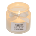 Sveča di&scaron;eča z lesenim pokrovom 6x5,5 cm SCENTED CANDLE 153324